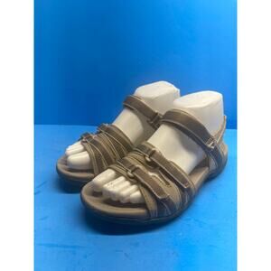 Earth Spirit  Beige  Sport Sandals Women's 8 Strappy Hiking Outdoor Athletic